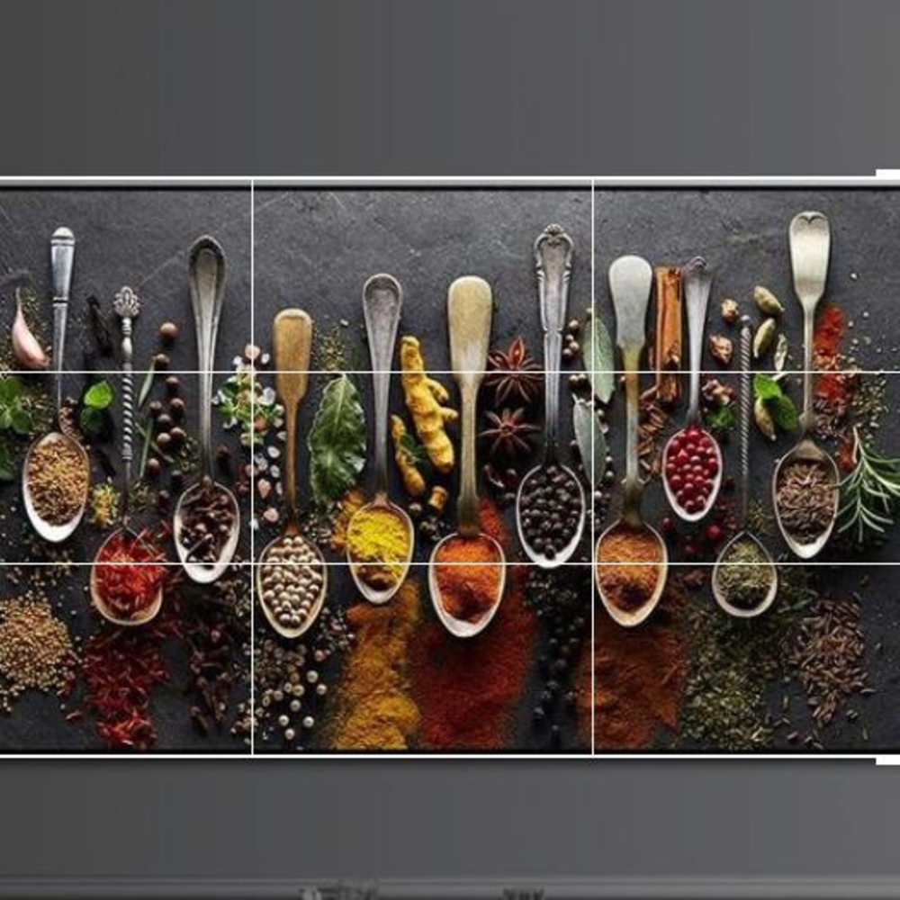 Spice Spoon Wall Art Decor